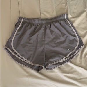 Light grey Nike shorts